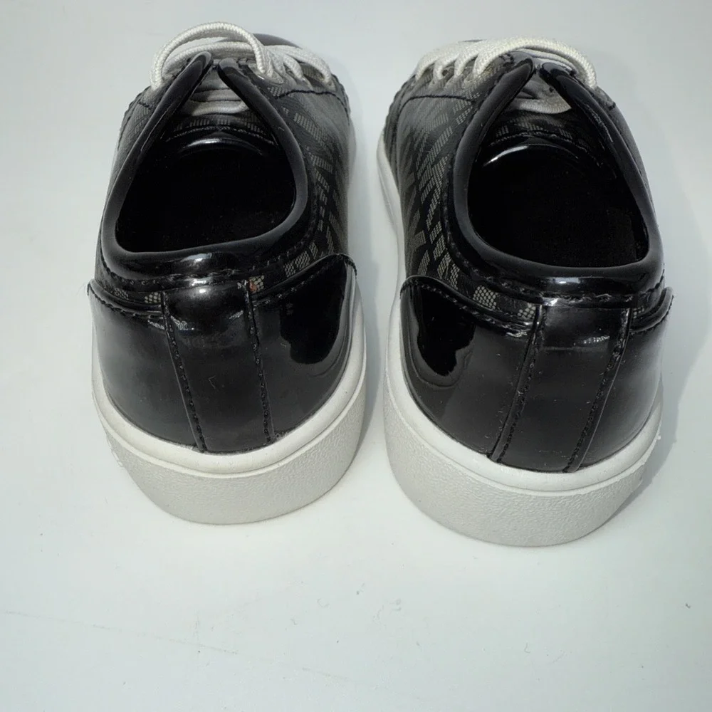 Michael Kors Ivy Dee T Kid's Shoes MK Logo Print‎ Size 7